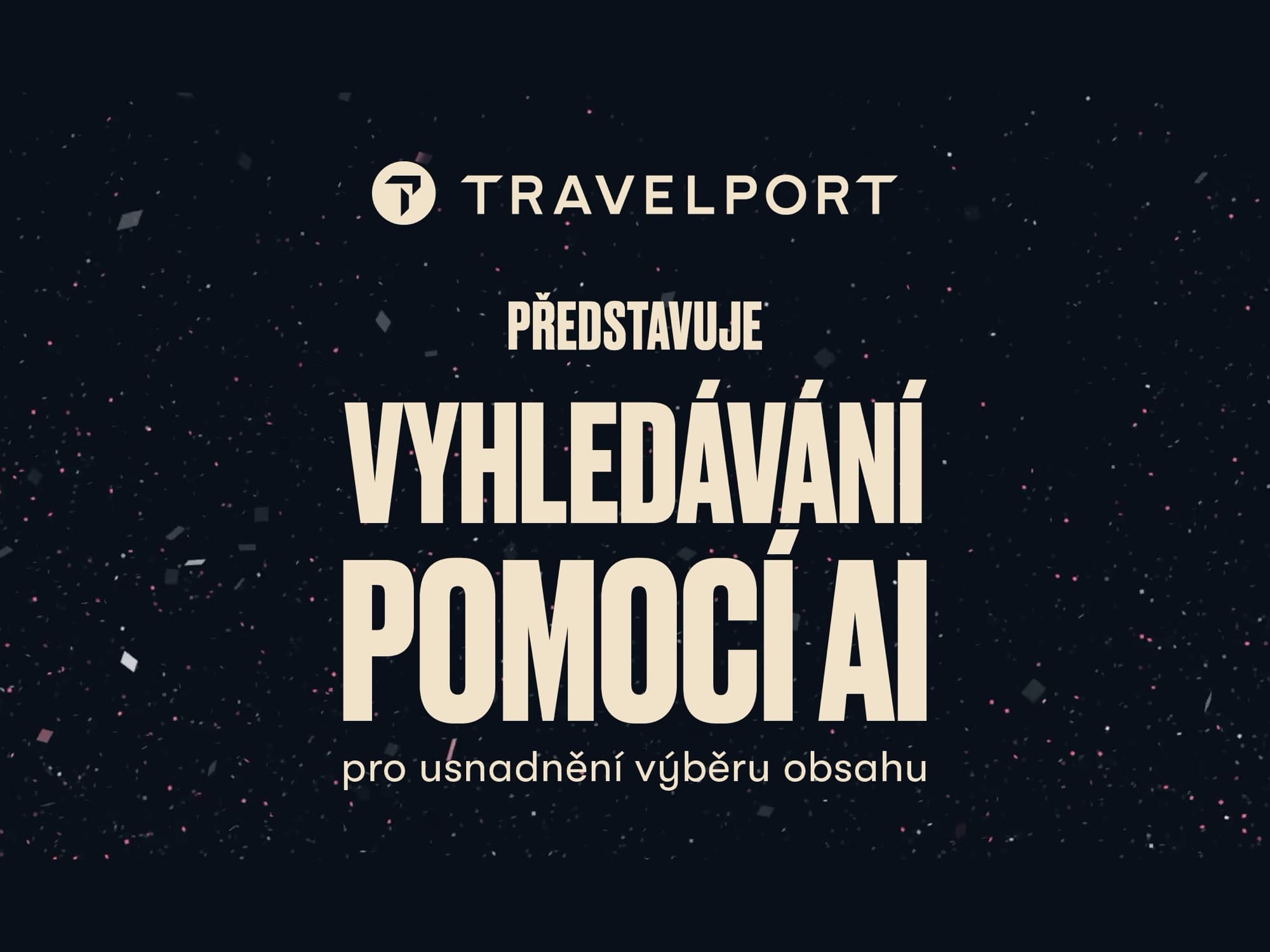 Grafika Travelport představuje vyhledávání pomocí AI
