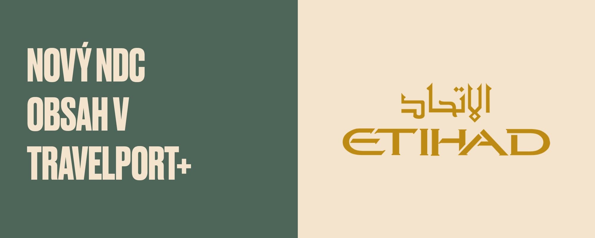Zprávy z helpdesku – Etihad Airways (EY) NDC